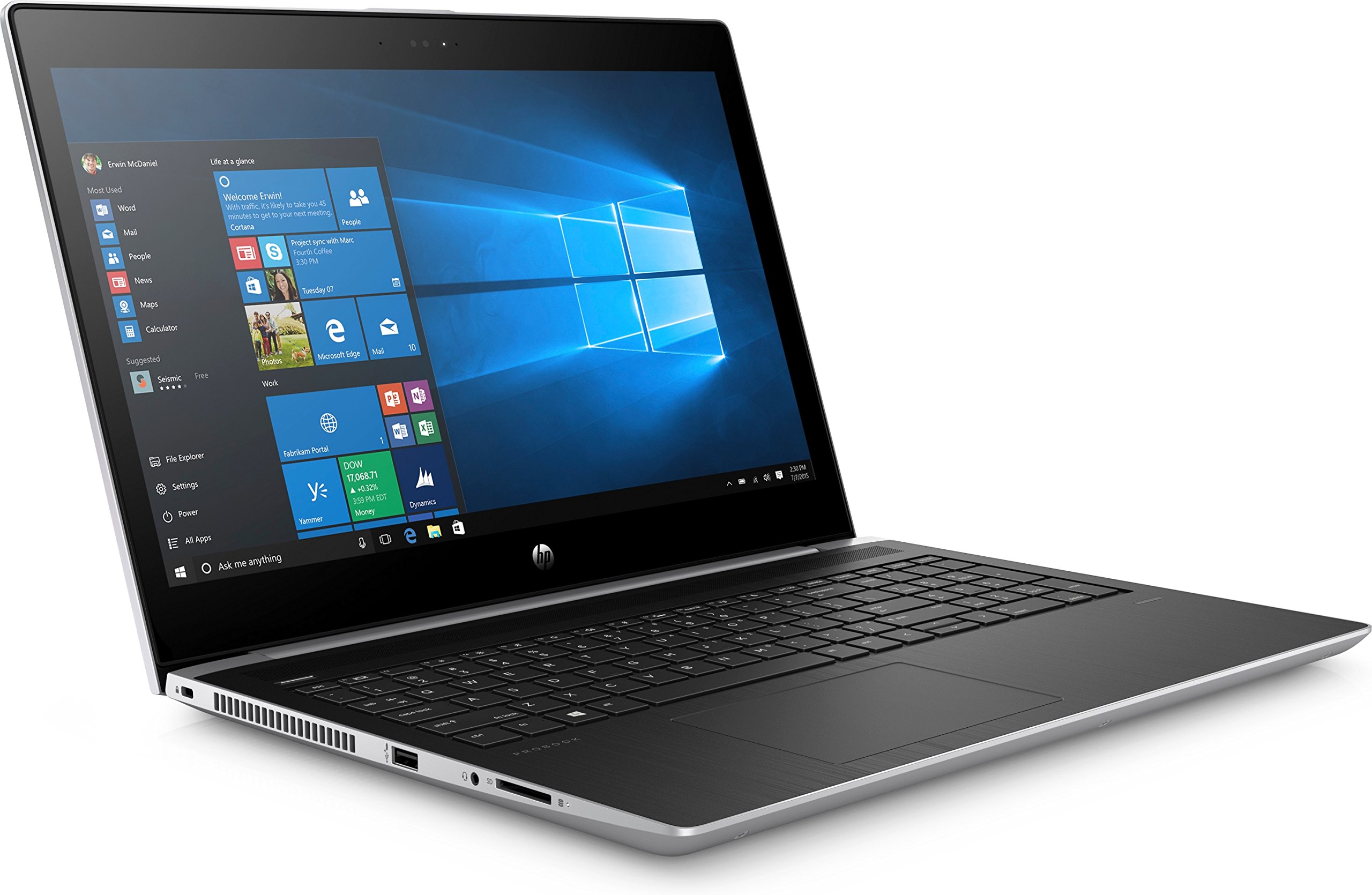 HP ProBook 450 G5 2.40GHz i3-7100U Intel® Core™ i3 di settima